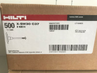 1/2 PRICE HILTI X-SW 30 SOFT WASHER WITH NAIL (HILTI # 40614)