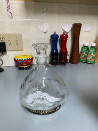 Gene Simmons Money Bag Vodka Bottle … Empty!