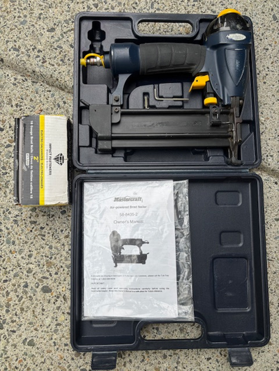 Air Powered Brad Nailer - Mastercraft, View more