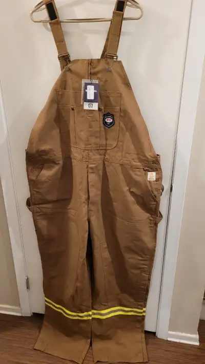 NEW FR BIBS 3XL FIRE RETARDANT COVERALLS , View more