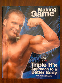 Livre TRIPLE H WWE MAKING THE GAME - Lutte Professionnelle