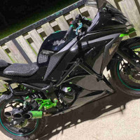 2014 Kawasaki Ninja 300 Stunt Build