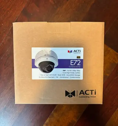 Acti Security Cameras, View more