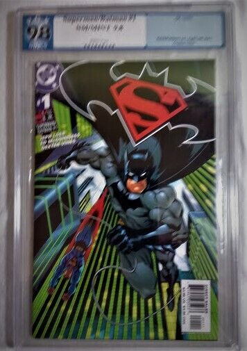"L@@K" Superman / Batman # 1 (DC, 2003)Graded and Slabbed 9.8 in Other in Moncton