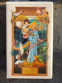 ORIGINAL TRI-STAR "THE SWAN PRINCESS III" VHS TAPE