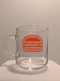 Vintage Harvey's Glass Coffee Mug