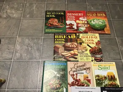 Vintage Better Homes and Gardens Cookbooks,1969-1985, View more