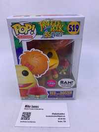 Television funko Fraggle Rock #519 Red with Dozer Bam Exclusive 