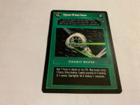 Star Wars CCG BB A New Hope Limited Enhanced TIE Laser Cannon