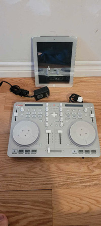 Vestax Spin2 DJ controller WITH iPad!