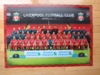 2011/2012 Liverpool Soccer Team Poster in 3D - 26" x 18"