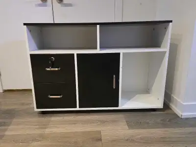 Black and White Storage cabinet , View more