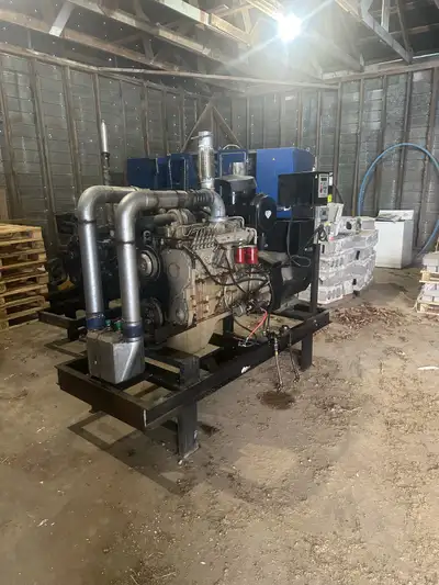 8.3 Cummins engine with 150kw Stanford Generator