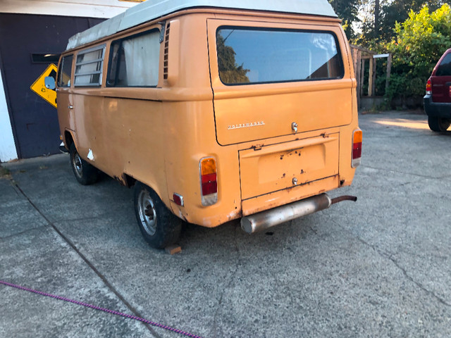 1972 Orange VW WESTFALIA Bus/Van in Cars & Trucks in Cowichan Valley / Duncan - Image 3