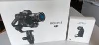 DJI Ronin-S + DJI Focus Motor (comes with the boxes)