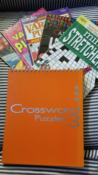 Crossword Word Search Variety of Puzzle Magazines 
