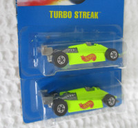 1991 Hotwheels Yellow Turbo Streak Pro Open Wheel Formula 1 Indy