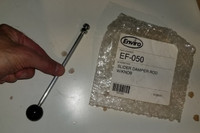 Slider Damper rod with knob for Enviro pellet stoves