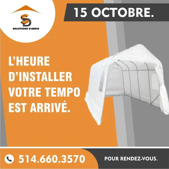 Tempo Car Shelter Installation