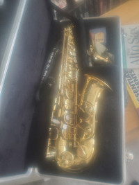 Gently used alto sax. CASH ONLY