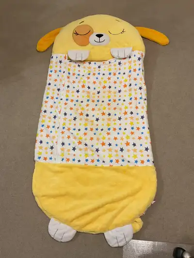Selling this Happy Napper Sleeping bag. It also converts into a pillow. It is in excellent condition...