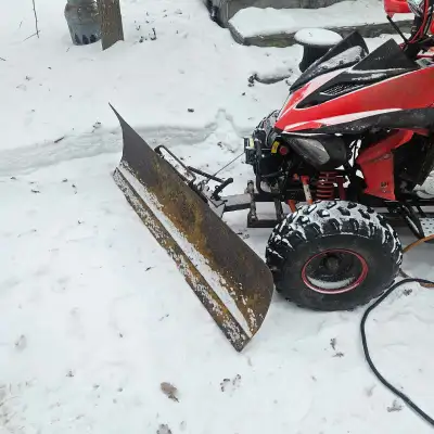 54" ATV Snowplow ( ATV is not included ) just the plow