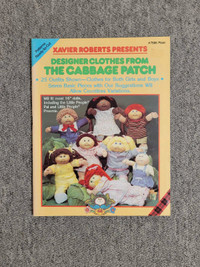 Cabbage Patch dolls clothes pattern book 