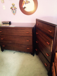 Vintage solid Oak Dressers 