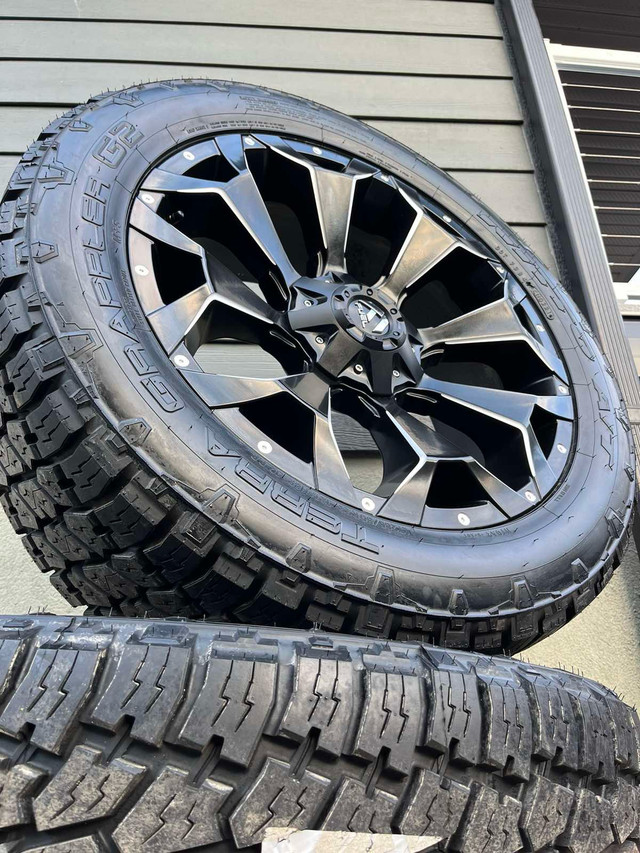22” Fuel Assault Rims & Nitto AT Tires new in Tires & Rims in Vernon - Image 2