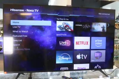 Hisense 55" Class - A6KV Series - 4K UHD LED TV (#42625-1), View more