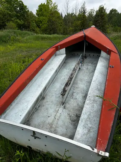 Great little sail boat if fixed up. Just needs tlc. No damage, just aged from sitting. I have the sa...