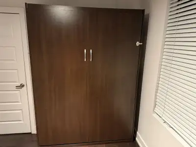 Lit escamotable mural queen, View more