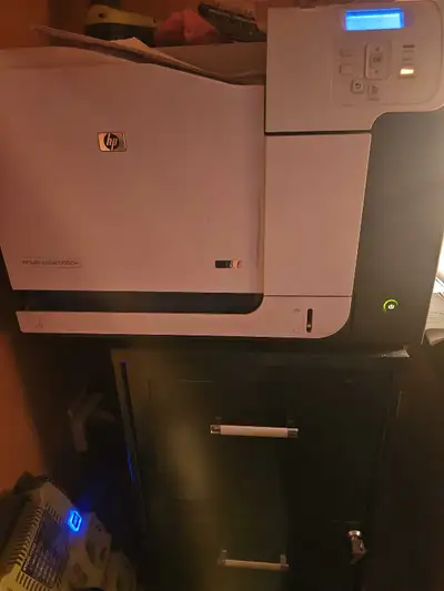 HP LaserJet CP3525n printer, View more