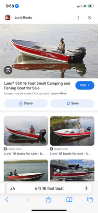 ISO: 14-16 foot boat