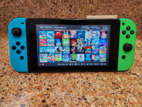 Nintendo Switch V1 Unpatched Modded (30+ games)
