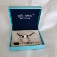 Bella Perlina Silver Dolphin & Starfish Charms