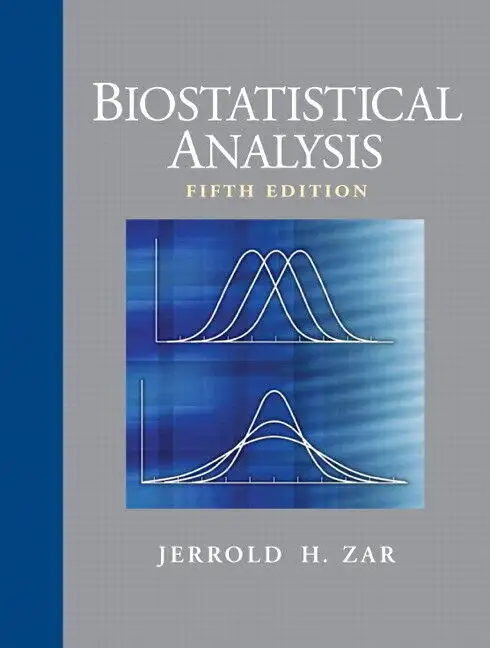 Biostatistical Analysis, 5th Edition / Jerrold H ZAR