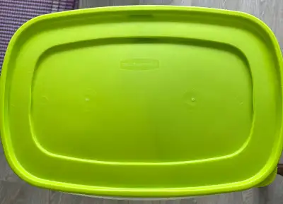 New Rubbermaid food containers in different sizes. Water pitcher, View more