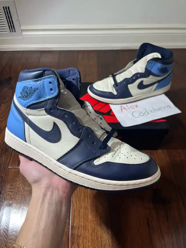 Size 11 - Air Jordan 1 High Obsidian628637308074251224