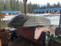 Boat trailer and motor for sale