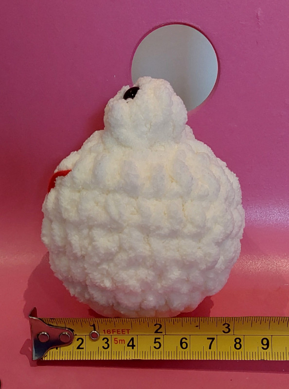 Grenouille en laine fait à la main/Handmade crochet frog dans Jouets et jeux  à Longueuil/Rive Sud - Image 3