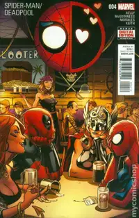 Spider-Man Deadpool #4A McGuinness/Keith VF/NM 2016 Stock Image