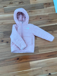 North Face Jacket - fur lined - reversible size 3t