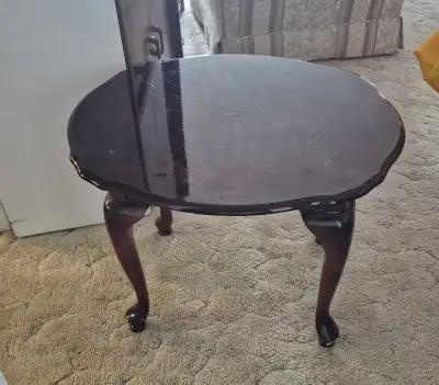 Solid wood end table, View more
