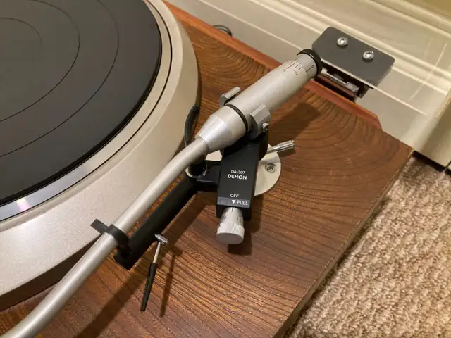 Denon DP-75 turntable with Denon DA-307 tonearm in Stereo Systems & Home Theatre in Mississauga / Peel Region - Image 9