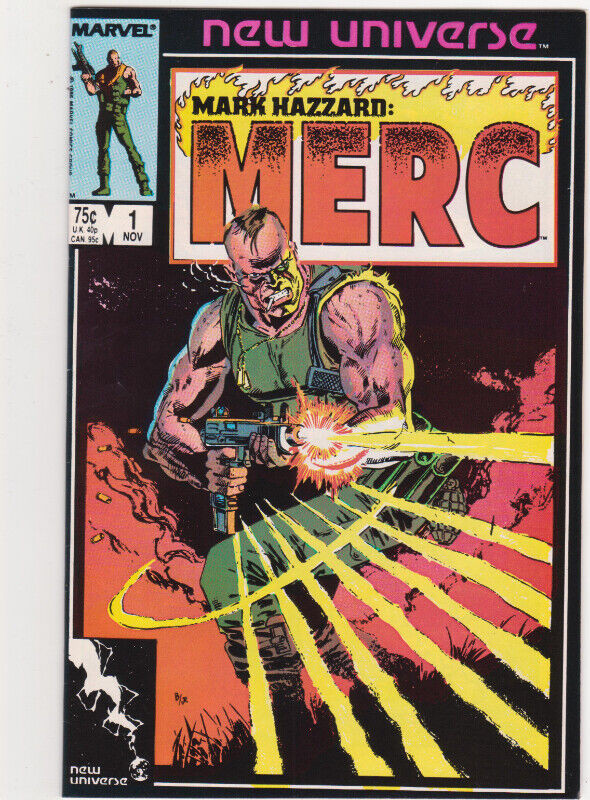 Marvel Comics - Mark Hazzard: Merc - Issue #1 dans Bandes dessinées  à Région d’Oshawa/Durham