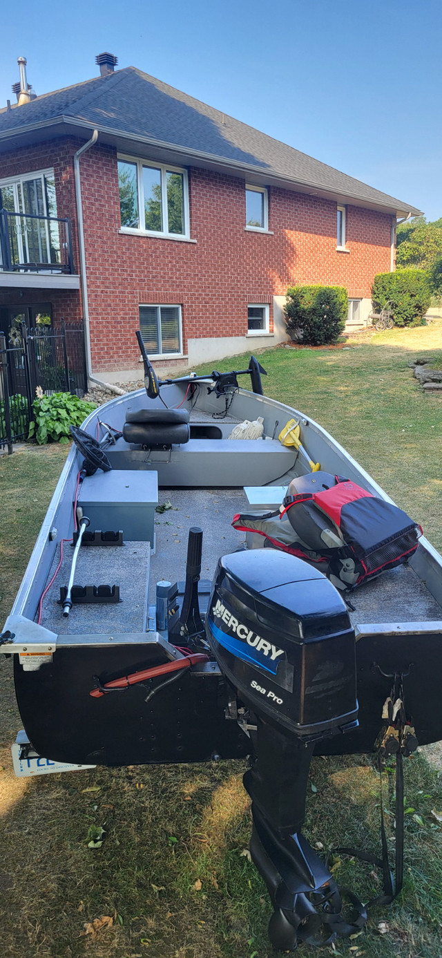 2016 Mirrocraft 14' Aluminum Boat- Ready for the Water! in Powerboats & Motorboats in Kingston - Image 3