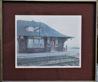 Framed print of Beaconsfield train station