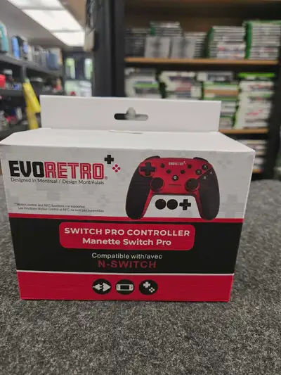 EvoRetro Manette Switch Pro, View more