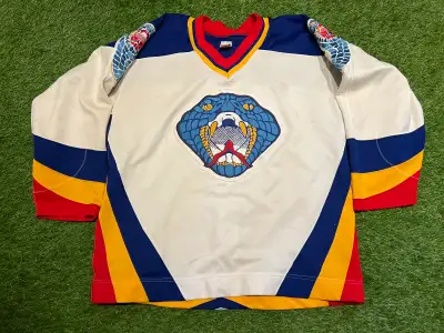 Authentic CCM Columbus Cottonmouths Hockey Jersey, View more